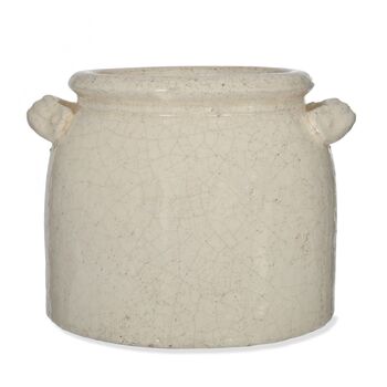 Medium Ravello Ceramic Pot Vase With Handles, 2 of 2