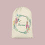 Children's Personalised Bunny Easter Gift Bag, thumbnail 1 of 2
