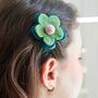 Felt Flower Hair Clip, thumbnail 5 of 8