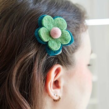 Felt Flower Hair Clip, 5 of 8