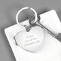 Personalised Heart Photoframe Keyring, thumbnail 5 of 6