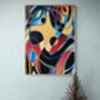 Abstract Art, Geometric Print, Picasso Inspired, thumbnail 2 of 12