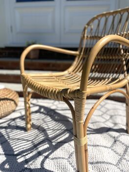Wicker Bamboo Chair, 5 of 5