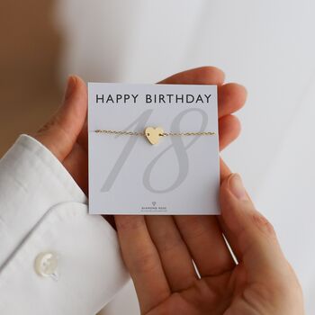 18th Birthday Heart Bracelet – 18th Birthday Gift For Her, 9 of 9