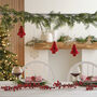 Wooden Trees And Foliage Christmas Hanging Decorations, thumbnail 1 of 3