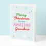 Amazing Grandma Christmas Card, thumbnail 1 of 3