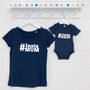 Instamum And Baby Mother And Child T Shirt Set, thumbnail 3 of 7