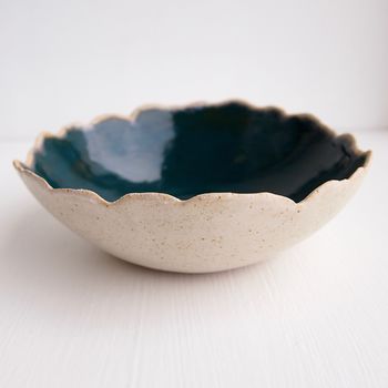 Handmade Ceramic Personalised Custom Name Pet Food Bowl, 3 of 12
