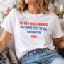 No Idea Who's Winning England Football Baby Tee T Shirt, thumbnail 2 of 4