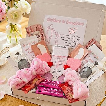 Mother And Daughter Spa Pamper Hamper Gift Box, 2 of 12