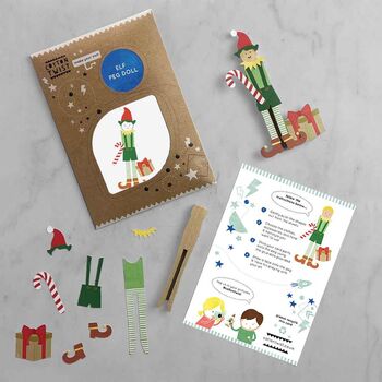 Personalised Grandson Craft And Colouring Christmas Gift Set, 7 of 11