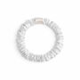Silver Cloud Satin Skinny Scrunchies Five Pack, thumbnail 5 of 7