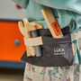 Personalised Children's Wooden Tool Belt Toy, thumbnail 2 of 4