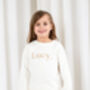 Personalised Name Embroidered Sweatshirt, thumbnail 8 of 12