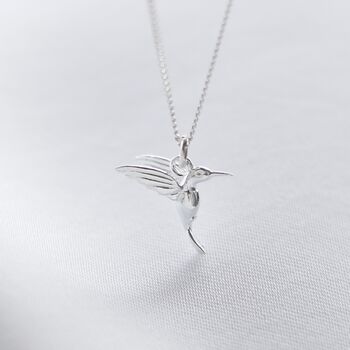 Hummingbird Necklace – Memorial Gift, 6 of 7