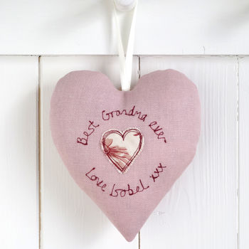 Personalised Hanging Heart Gift For Mum / Grandma, 4 of 11