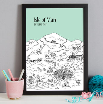 Personalised Isle Of Man Print, 9 of 10