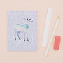 The Goat Capricorn Zodiac Recycled Paper Notebook, thumbnail 1 of 4