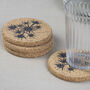 Cork Placemats And Coasters | Sea Holly, thumbnail 1 of 4