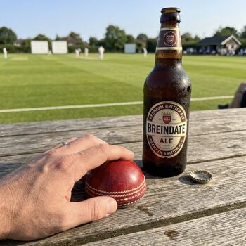 Personalised Cricket Ball Bottle Opener Cricket Gift, 5 of 8