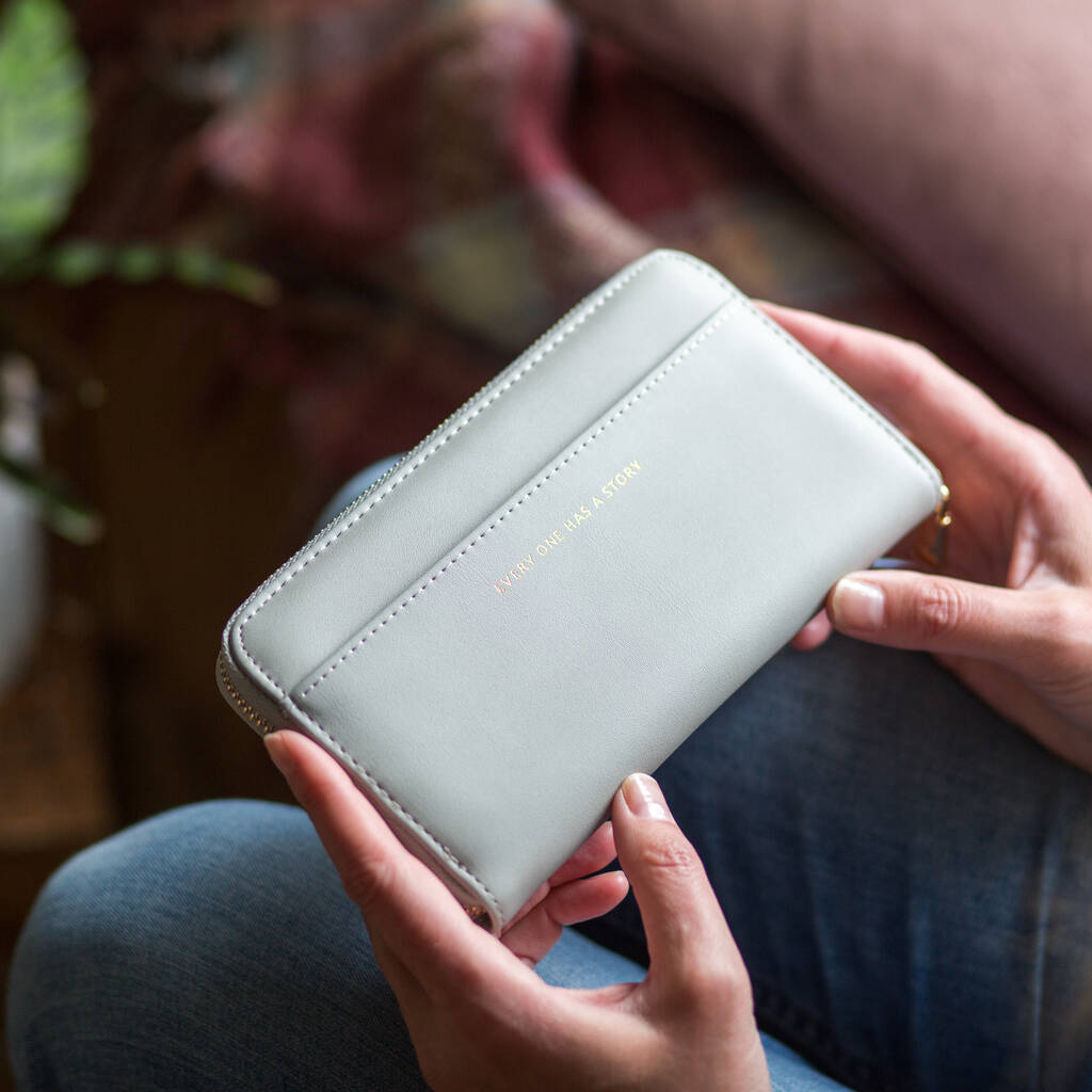 Fable Grey Wallet By Home & Glory