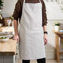 Personalised Riseley Cotton Stripe Apron, thumbnail 1 of 8