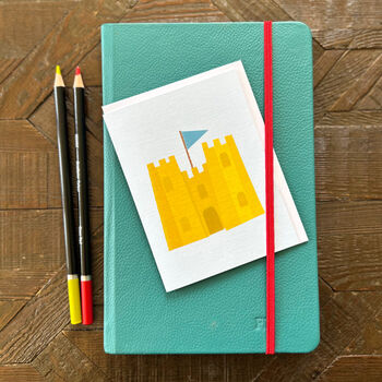 Mini Sandcastle Greetings Card, 5 of 5