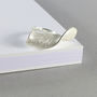 Silver Plated Wave Statement Ring, thumbnail 3 of 5