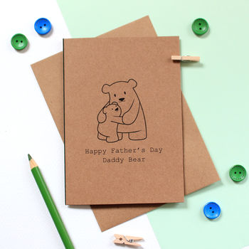 Daddy Bear Father's Day Card, 2 of 5