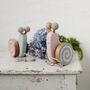 Wooden Pull Along Toy Snail, thumbnail 2 of 6