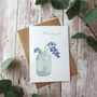 Missing You Bluebells Card, thumbnail 1 of 4