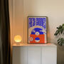 Vinyl Record Print | Fresh Grooves | Music Inspired Wall Art | Retro Mid Century Poster, thumbnail 9 of 11