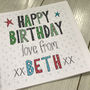 Personalised Dad Birthday Book Card, thumbnail 6 of 7