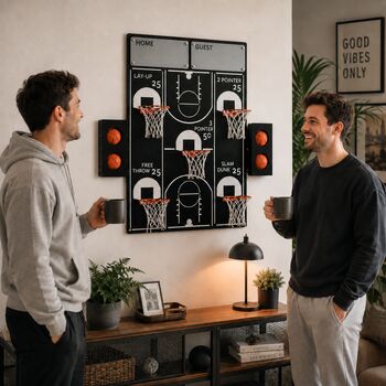 All Star Basketball Hoop Wall Mounted Game, 7 of 8