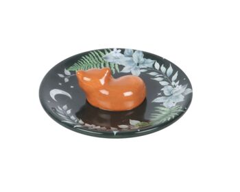 Ceramic Red Fox Trinket Dish, 5 of 5