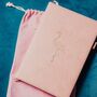 Pink Flamingo A5 Journal With Strap, Bookmark And Pen Holder, thumbnail 1 of 7