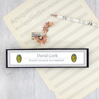 Personalised Music Pencil Set, 6 of 7