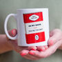 Personalised Book Cover Mug For Teacher, thumbnail 2 of 3