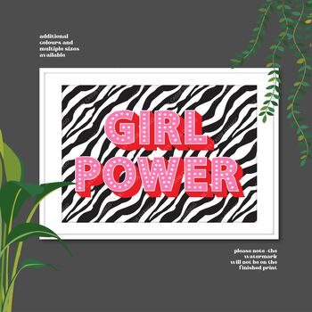 Girl Power Print, 6 of 8
