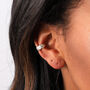 Sterling Silver Feather Ear Cuff, thumbnail 1 of 3