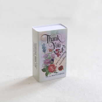 Thank You Wildflower Seeds In A Matchbox, 4 of 5