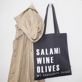 Personalised, My Favourite Things… Organic Tote Bag, 2 of 4