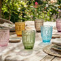 Set Of Six Roselle Coloured Tumblers, thumbnail 1 of 6