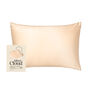 Silver Cloud Caramel Satin Pillowcase With Silver Ions, thumbnail 1 of 4
