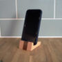 Mixed Wood Phone Stand, thumbnail 1 of 4