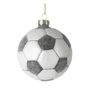 Glass Hanging Football Christmas Tree Decoration, thumbnail 2 of 2