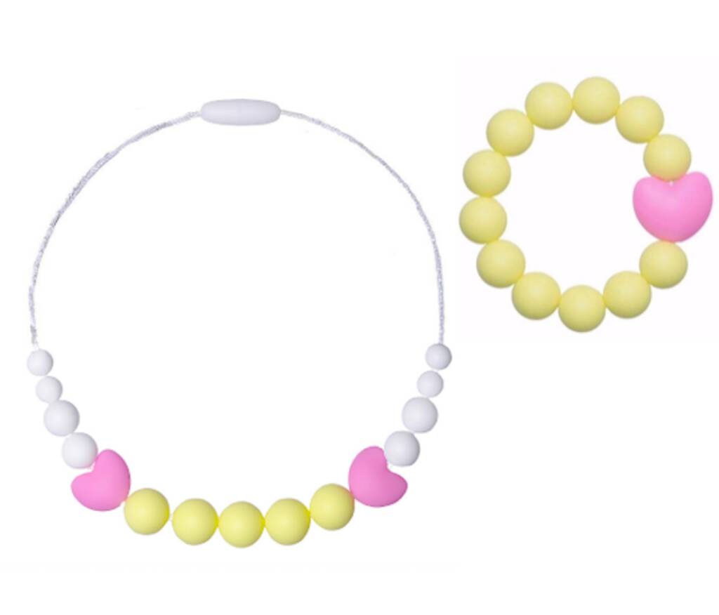 Teething Jewelry Set For Little Girl Little Diva By The Good Karma Shop ...