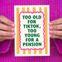 Funny Midlife Birthday Card, thumbnail 3 of 3