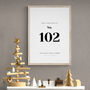Personalised First Christmas At New Home Print, thumbnail 1 of 3
