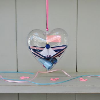Message Heart Sail Boat Favours, 11 of 12